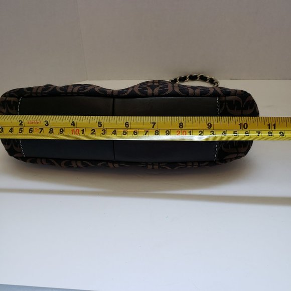 Fossil Initial Handbag with Kiss Lock and Leather Chain Strap - Picture 4 of 11